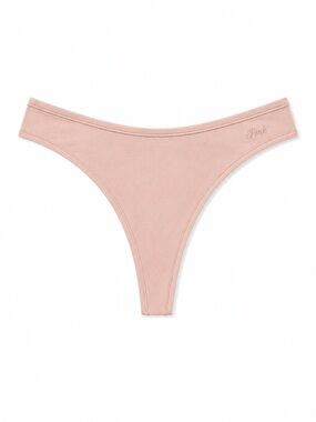 🆕 PINK Victoria's Secret Pink High Cut Cotton Thong